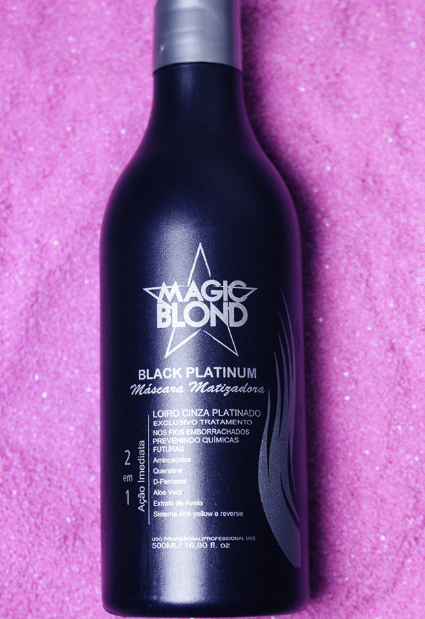 Matizador para Cabelos Loiros Black Platinum Magic Blond